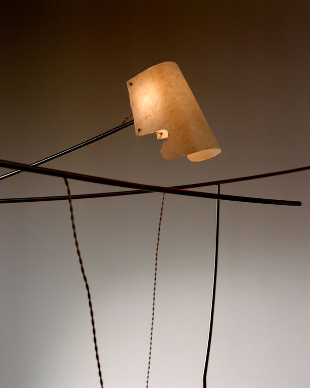 STEEL AND PAPER LIGHT for SALEM CHARABI
